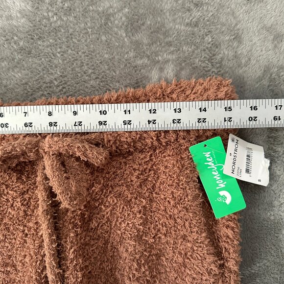 NWT Honeydew Soft Fuzzy Brown Pajama Lounge Pants Women's SMALL - Picture 4 of 5